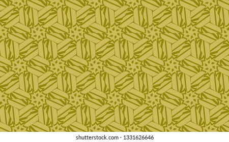 Vector design. Illustration with triangles line. Modern decorative background. dirty orange color. seamless.