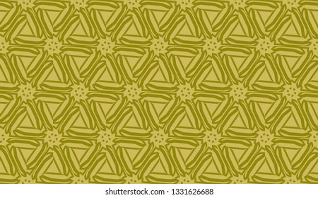 Vector design. Illustration with triangles line. Modern decorative background. dirty orange color. seamless.