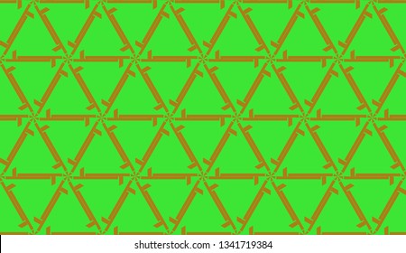 Vector design. Illustration with triangles line. Modern decorative background