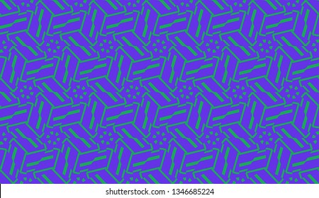 Vector design. Illustration with triangles line. Modern decorative background