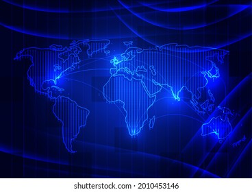 Vector design illustration,abstract background, futuristic technology concept
