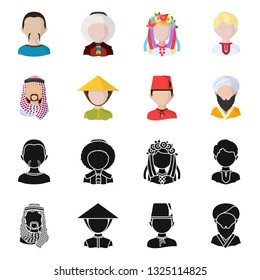 Vector design of imitator and resident icon. Collection of imitator and culture vector icon for stock.