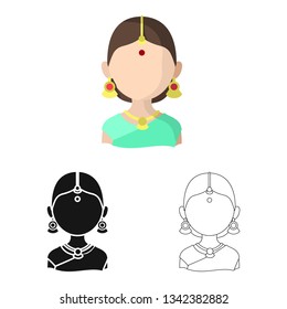 Vector design of imitator and resident sign. Set of imitator and culture vector icon for stock.