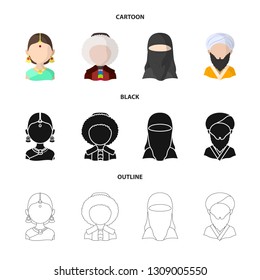 Vector design of imitator and resident symbol. Collection of imitator and culture vector icon for stock.