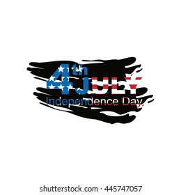 vector design of independence day 4 th july. Happy independence day