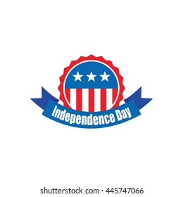 vector design of independence day 4 th july. Happy independence day