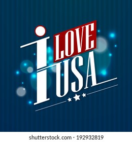 vector design for independence day of America.