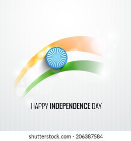 Vector design for Indian independence day.