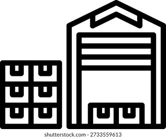 Vector Design Industry Stock Icon Style
