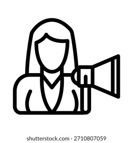 Estilo de icono de influencer de diseño de Vector