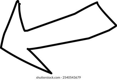 Vector design Infographic elements on isolated white background. Hand drawn simple arrow. Line art. Different pointer sets. Abstract indicators. Black and white illustration. Doodles for artwork