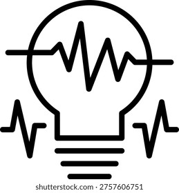 Vector Design Innovation Impulse Icon Style
