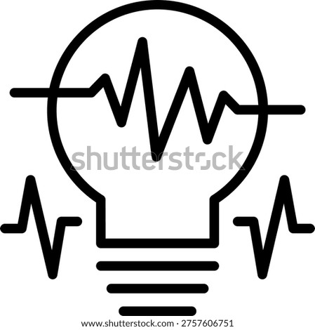 Vector Design Innovation Impulse Icon Style