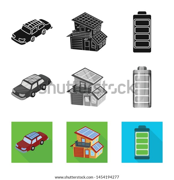 Vector design of innovation
and technology icon. Set of innovation and nature stock symbol for
web.
