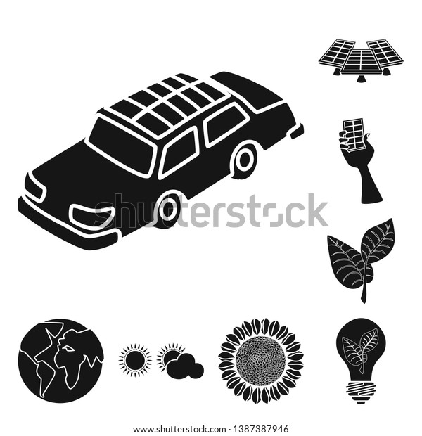 Vector design of\
innovation and technology logo. Collection of innovation and nature\
 stock vector\
illustration.