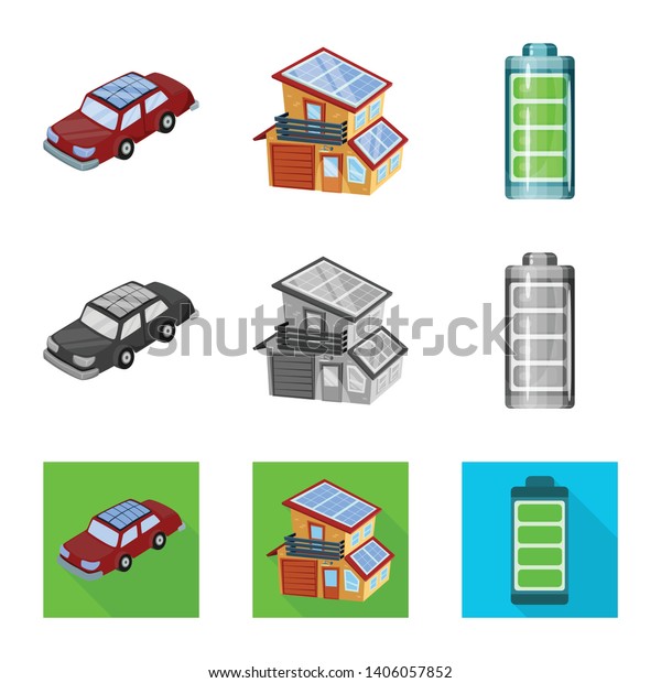 Vector design of\
innovation and technology  logo. Collection of innovation and\
nature  stock vector\
illustration.
