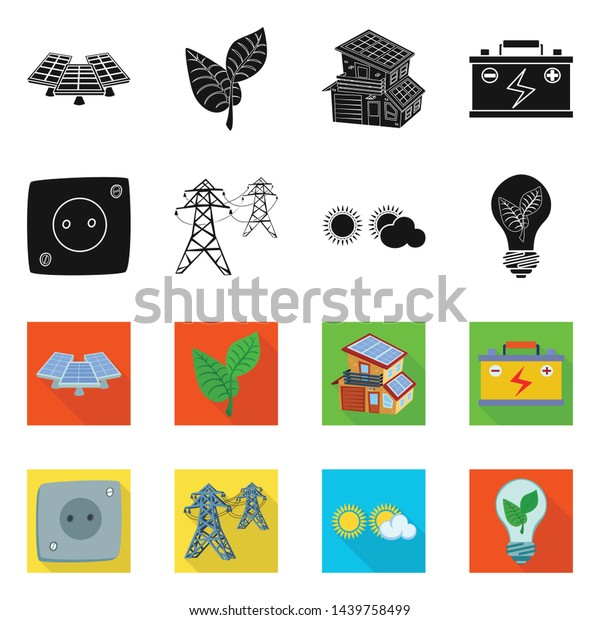 Vector design of\
innovation and technology logo. Collection of innovation and nature\
vector icon for stock.