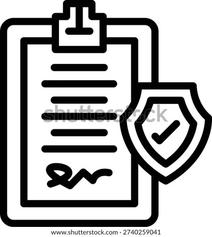 Vector Design Insurance Coverage Icon Style