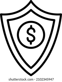 Vector Design Insurance Icon Style