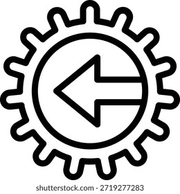 Estilo de icono de integración de diseño de Vector