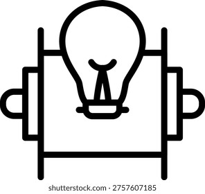 Vector Design Inventive Dynamo Icon Style