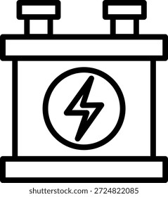 Vector Design Inverter Icon Style