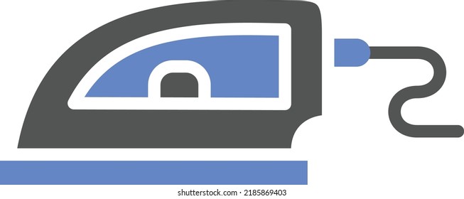 Diseño del vector Estilo del icono de hierro