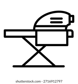 Vector Design Ironing Icon Style