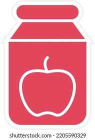 Vector Design Jam Icon Style