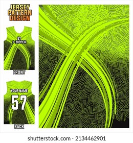 vector design for jersey printing and sublimation fabrics. suitable for sports team uniforms