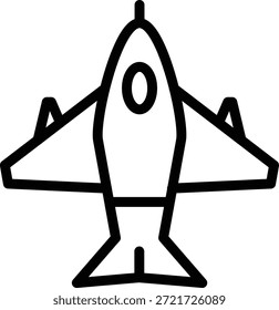 Vector Design Jet Icon Style