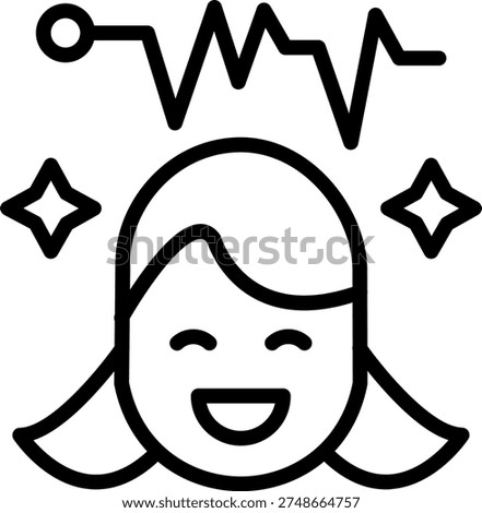 Vector Design Jovial Spark Icon Style