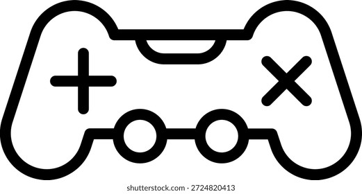 Joystick-Symbolstil für Vektordesign