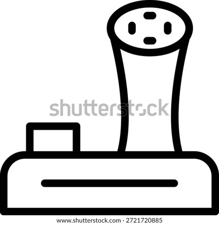 Vector Design Joystick Icon Style