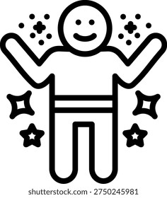 Vector Design Jubilant Icon Style