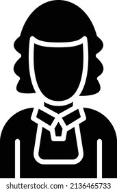 Estilo de iconos del Juez de diseño del vector