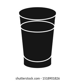 Vector design of juice and sugar icon. Web element of juice and cane stock symbol for web.