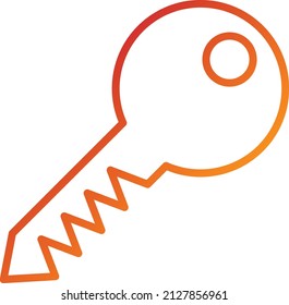 Vector Design Key Icon Style