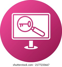 Vector Design Keyword Icon Style