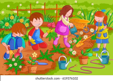 Group Of Kids Playing Stock Vectors, Images & Vector Art | Shutterstock