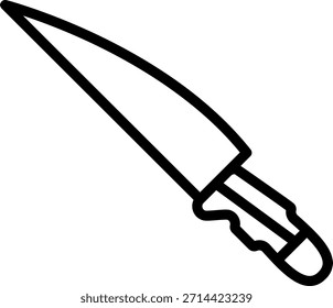 Vector Design Knife Icon Style
