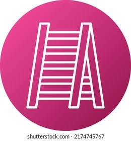 Estilo de icono de la barra de diseño del vector