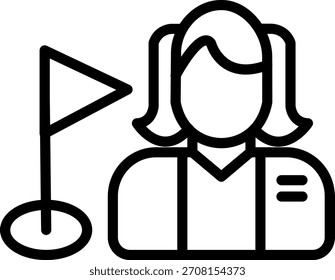 Diseño de Vector Señoras Eventos Icon Style