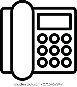 Estilo de icono de línea fija de diseño de Vector
