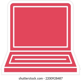 Vector Design Laptop Icon Style