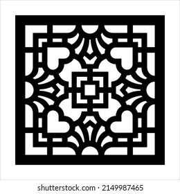 vector design for Laser cut CNC and Router cutting