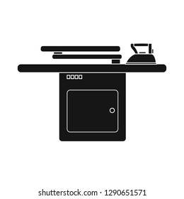 Vector design of laundry and clean symbol. Set of laundry and clothes stock vector illustration.