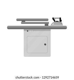 Vector design of laundry and clean symbol. Collection of laundry and clothes stock vector illustration.
