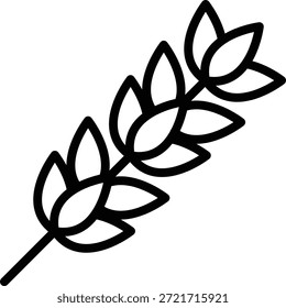 Estilo de Ícone de Lavanda de Design de Vetor