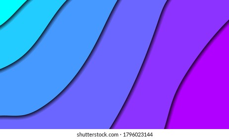 Vector design layout for business presentations posters and invitations. Colorful carving art. Background, paper cut template. 3D effect for design layout, presentation, flyer, banner, card, brochure.